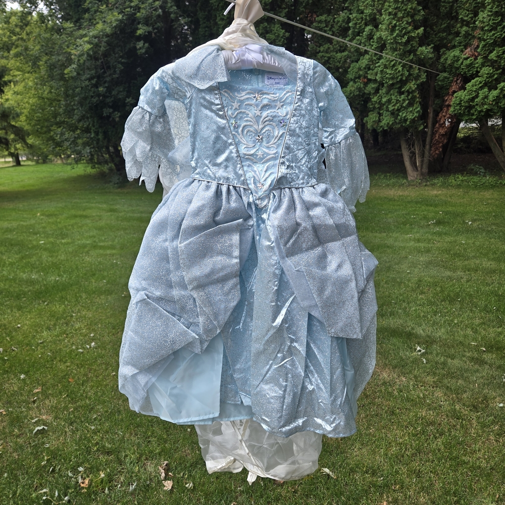 Chasing Fireflies Glittery Blue Gown